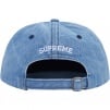 Supreme Pigment S Logo 6-Panel (FW24) - Denim
