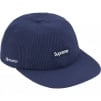 Supreme Polartec Waffle Small Box 6-Panel (FW24) - Navy