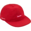Supreme Polartec Waffle Small Box 6-Panel (FW24) - Red