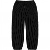Supreme Reflective Pinstripe Track Pant (FW24) - Black