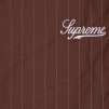 Supreme Reflective Pinstripe Track Pant (FW24) - Brown