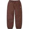 Supreme Reflective Pinstripe Track Pant (FW24) - Brown
