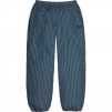 Supreme Reflective Pinstripe Track Pant (FW24) - Light Blue