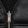Supreme Reversible Faux Shearling Vest (FW24) - Black