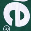 Supreme Satin Appliqué Hooded Sweatshirt (FW24) - Dark Green