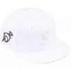 Supreme Screw Ball S Logo New Era (FW24) - White