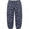 Supreme Small Box Sweatpant (FW24) - Blue Tiger Camo