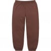 Supreme Small Box Sweatpant (FW24) - Brown