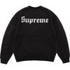 Supreme Snow White Sweater (FW24) - Black