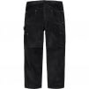 Supreme Suede Double Knee Painter Pant (FW24) - Black