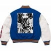 Supreme Supreme HYSTERIC GLAMOUR Varsity Jacket (FW24) - Blue