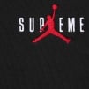 Supreme Supreme Jordan Hooded Sweatshirt (FW24) - Black
