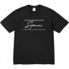 Supreme Supreme Martine Rose Tee (FW24) - Black