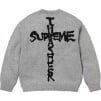 Supreme Supreme Thrasher Sweater (FW24) - Heather Grey