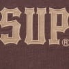 Supreme Twill Appliqué S S Top (FW24) - Brown