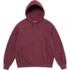 Supreme Work Zip Up Hooded Sweatshirt (FW24) - Maroon