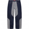 Supreme 2-Tone Paneled Baggy Jean (FW24) - Blue