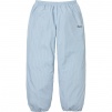 Supreme Reflective Pinstripe Track Pant (FW24) - Light Blue