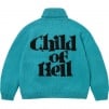 Supreme Child Of Hell Cowichan Sweater (FW24) - Blue