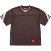 Supreme Jacquard Rib Football Jersey (FW24) - Brown