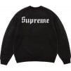 Supreme Snow White Sweater (FW24) - Black