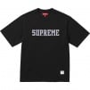 Supreme Twill Appliqué S S Top (FW24) - Black