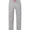 Supreme Washed Grey Slim Jean (SS15)