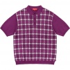 Supreme Plaid Knit Polo (SS18)