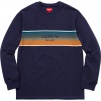 Supreme Shadow Stripe L S Top (SS18)