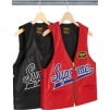 Supreme Supreme Vanson Leathers Spider Web Vest (SS21)