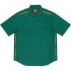 Supreme Logo Rib S S Work Shirt  (SS21)