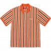 Supreme Open Knit Stripe Zip Polo (SS22)