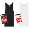Supreme Supreme Hanes Tank Tops (3 Pack) (SS23)