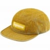 Supreme Coated Denim Camp Cap (SS24) - Yellow