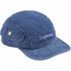 Supreme Corduroy Pocket Camp Cap (SS24) - Blue