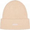 Supreme Overdyed Beanie (SS24) - Light Tan