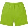 Supreme Overdyed Small Box Sweatshort (SS24) - Lime