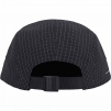 Supreme Reflective Ripstop Camp Cap (SS24) - Black