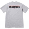 Supreme Supreme Toy Machine Welcome To Hell Tee (SS24) - Heather Grey