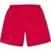 Supreme Tag Nylon Short (SS24) - Red