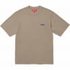 Supreme Washed Tag S S Top (SS24) - Dark Tan