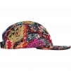 Supreme AOI Embroidered Camp Cap (SS25) - Flames