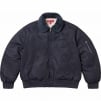 Supreme AOI Nylon Bomber Jacket (SS25) - Navy