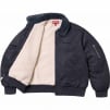 Supreme AOI Nylon Bomber Jacket (SS25) - Navy