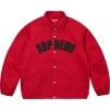 Supreme Arc Denim Coaches Jacket (SS25) - Red
