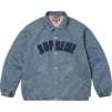 Supreme Arc Denim Coaches Jacket (SS25) - Washed Indigo