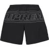 Supreme Big Logo Nylon Short (SS25) - Black