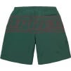 Supreme Big Logo Nylon Short (SS25) - Dark Green