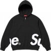 Supreme Big Logo Zip Up Hooded Sweatshirt (SS25) - Black
