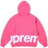 Supreme Big Logo Zip Up Hooded Sweatshirt (SS25) - Magenta